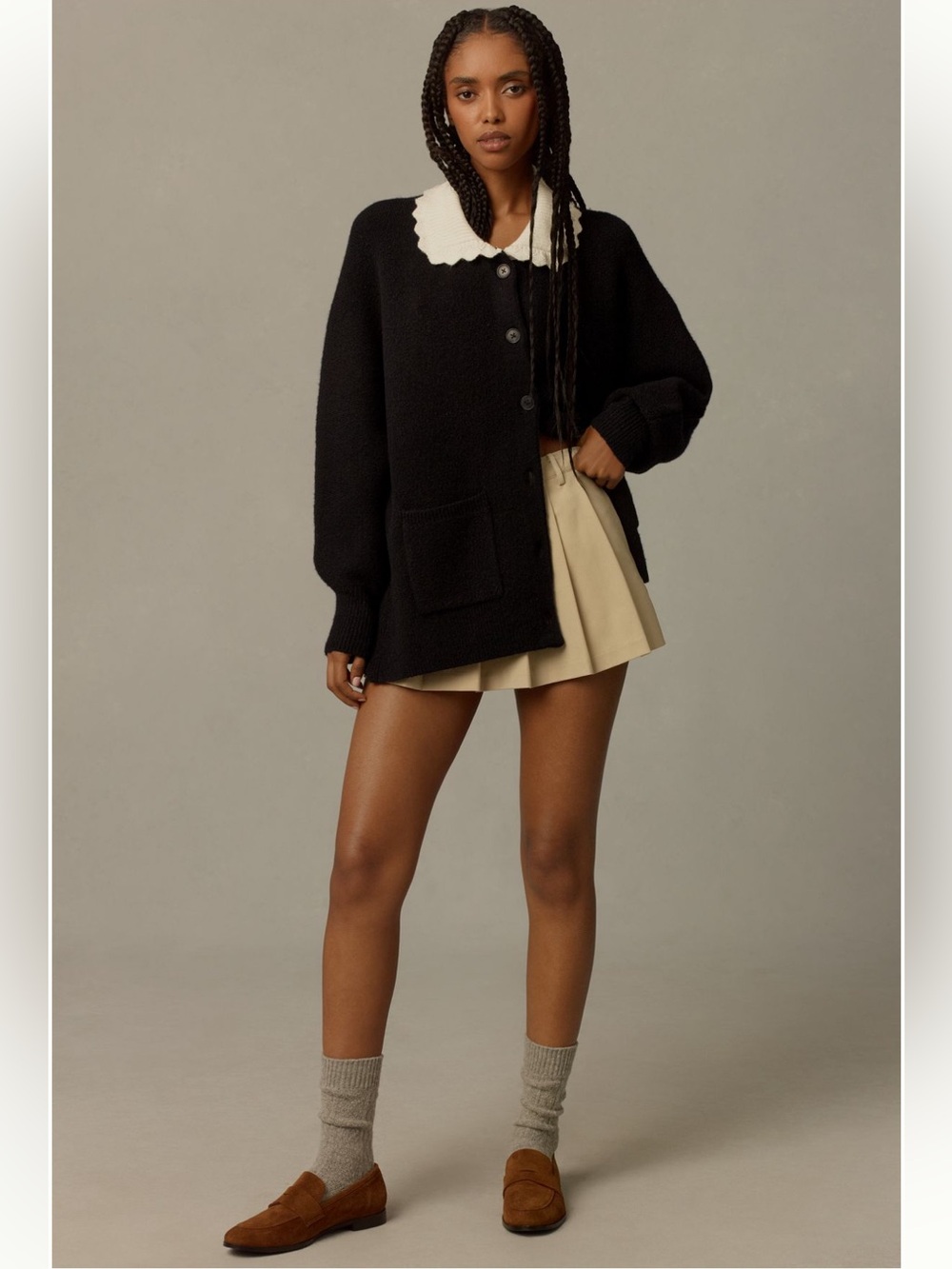 Maeve Scallop collar cardigan small - Picture 4 of 8